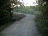 End of the new section of route, off sealed track at the end of Rosemount
Road Cambridge Batch